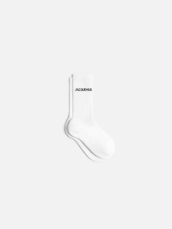The Jacquemus socks Ribbed crew socks The Jacquemus socks Ribbed crew socks
