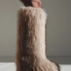 The Jacquemus Yeti Moon Boot High faux fur boots – in collaboration with Moon Boot