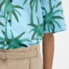 The Jean shirt Palm Trees Star printed short-sleeved shirt