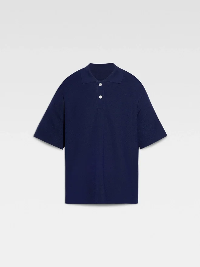 The knit polo shirt Knit polo The knit polo shirt Knit polo