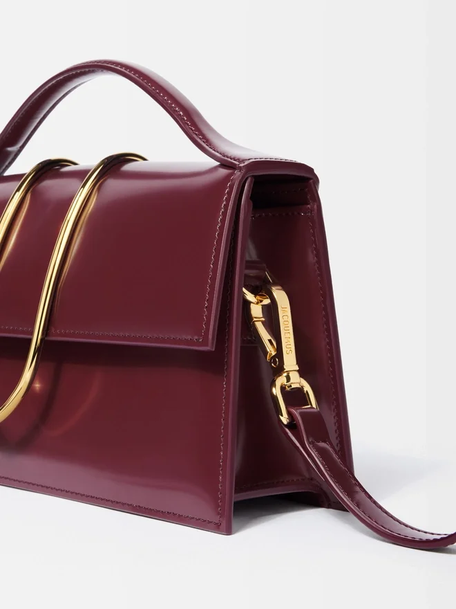 The large Bambino Cross-body metal flap bag The large Bambino Cross-body metal flap bag