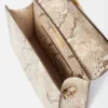 The large Bambino Cross-body metal flap bag The large Bambino Cross-body metal flap bag