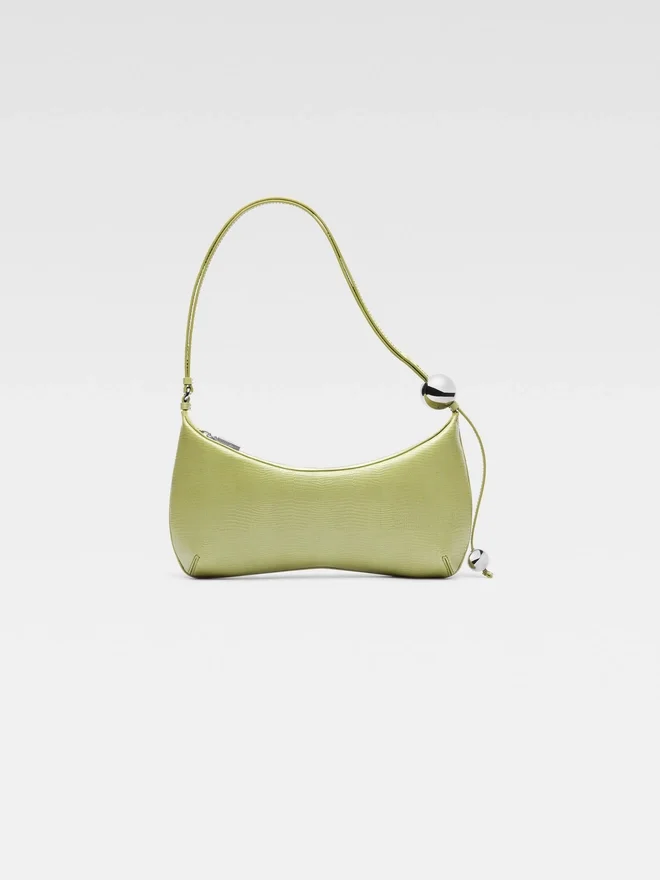 The large Bisou Perle Large beaded shoulder bag The large Bisou Perle Large beaded shoulder bag