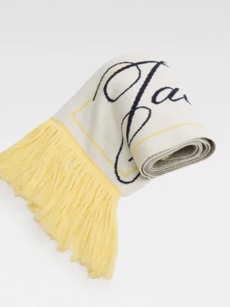 The Liga scarf Knitted 50’s logo scarf