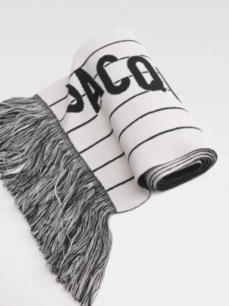 The Liga scarf Striped knit scarf