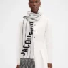 The Liga scarf Striped knit scarf
