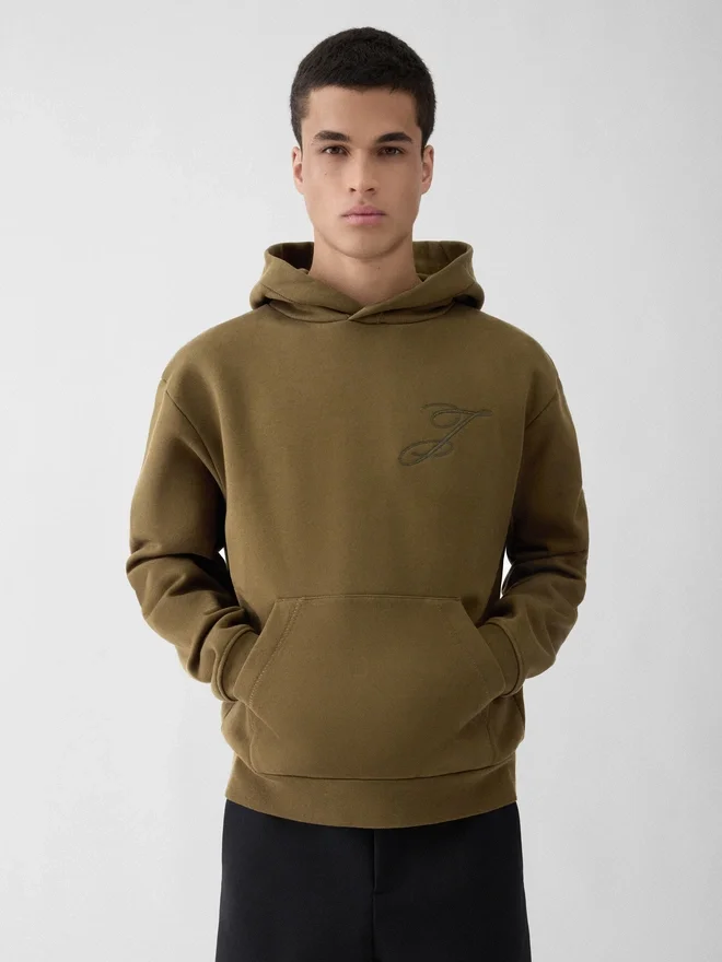 The Logo hoodie Hoodie with embroidered logos The Logo hoodie Hoodie with embroidered logos