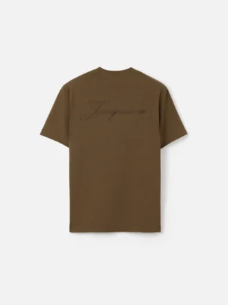 The Logo t-shirt Short-sleeve t-shirt with embroidered logos