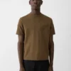 The Logo t-shirt Short-sleeve t-shirt with embroidered logos The Logo t-shirt Short-sleeve t-shirt with embroidered logos