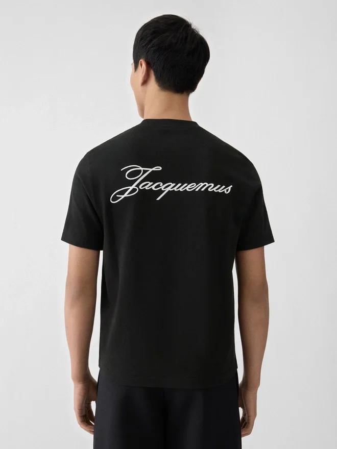 The Logo t-shirt Short-sleeve t-shirt with embroidered logos The Logo t-shirt Short-sleeve t-shirt with embroidered logos