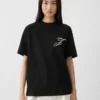The Logo t-shirt Short-sleeve t-shirt with embroidered logos The Logo t-shirt Short-sleeve t-shirt with embroidered logos