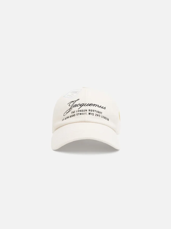 The London baseball cap Logo cap – exclusively sold online and in our London store The London baseball cap Logo cap – exclusively sold online and in our London store