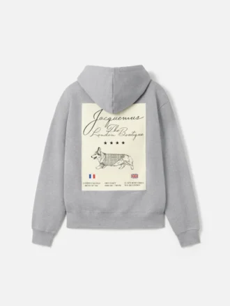 The London Corgi hoodie Logo hoodie – exclusively sold online and in our London boutique
