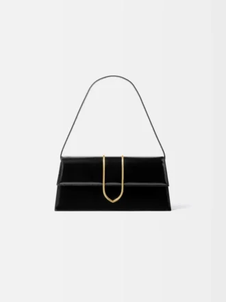 The long Bambino Long metal flap bag The long Bambino Long metal flap bag