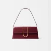 The long Bambino Long metal flap bag The long Bambino Long metal flap bag