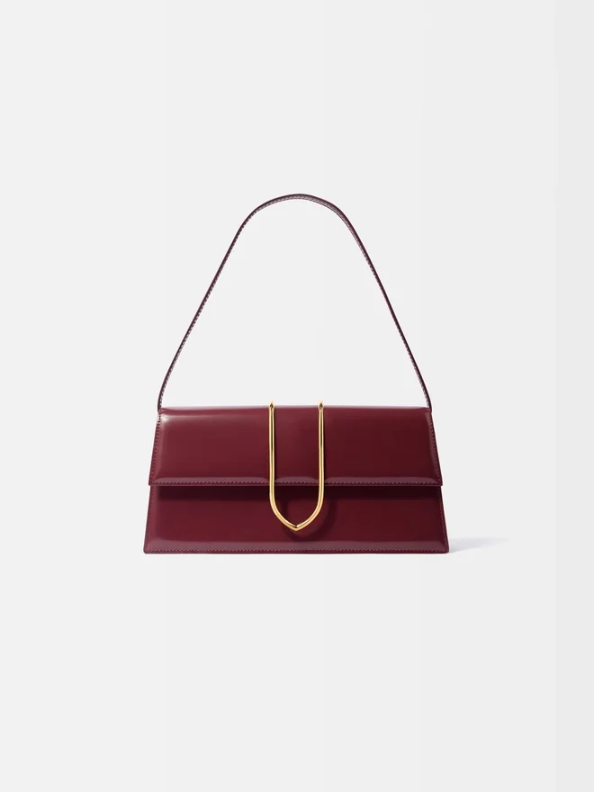 The long Bambino Long metal flap bag The long Bambino Long metal flap bag