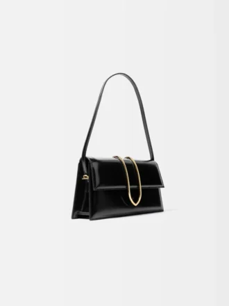 The long Bambino Long metal flap bag The long Bambino Long metal flap bag