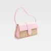 The long wicker Bambino Wicker flap bag The long wicker Bambino Wicker flap bag