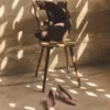 The low Tourni heels Low twisted pumps