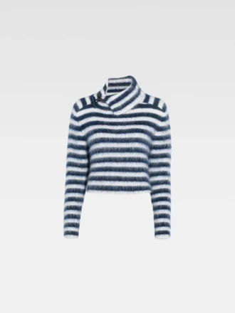 The Marina sweater Striped mohair jumper