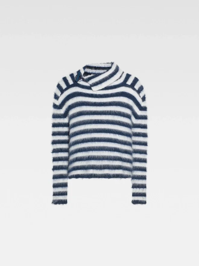 The Marina sweater Striped mohair jumper The Marina sweater Striped mohair jumper