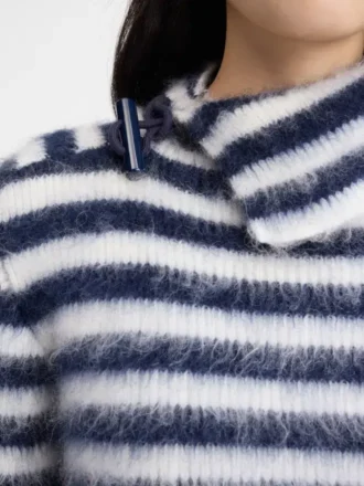 The Marina sweater Striped mohair jumper