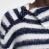 The Marina sweater Striped mohair jumper The Marina sweater Striped mohair jumper