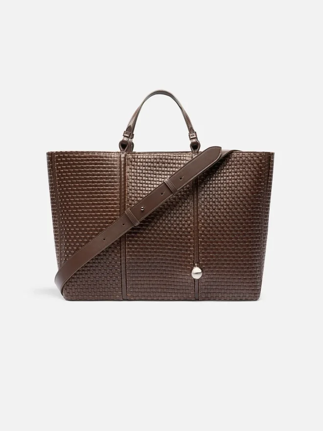 The Marino horizontal shopper bag Soft leather tote bag The Marino horizontal shopper bag Soft leather tote bag