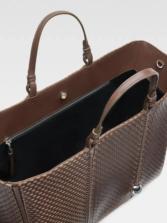 The Marino horizontal shopper bag Soft leather tote bag The Marino horizontal shopper bag Soft leather tote bag