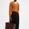 The Marino horizontal shopper bag Soft leather tote bag The Marino horizontal shopper bag Soft leather tote bag