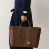 The Marino horizontal shopper bag Soft leather tote bag The Marino horizontal shopper bag Soft leather tote bag
