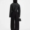 The Marino jacket Double-breasted shearling jacket