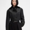 The Marino jacket Double-breasted shearling jacket