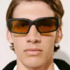 The Marino sunglasses Matte rectangular sunglasses The Marino sunglasses Matte rectangular sunglasses
