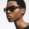 The Marino sunglasses Matte rectangular sunglasses The Marino sunglasses Matte rectangular sunglasses
