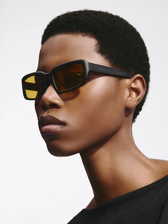 The Marino sunglasses Matte rectangular sunglasses The Marino sunglasses Matte rectangular sunglasses