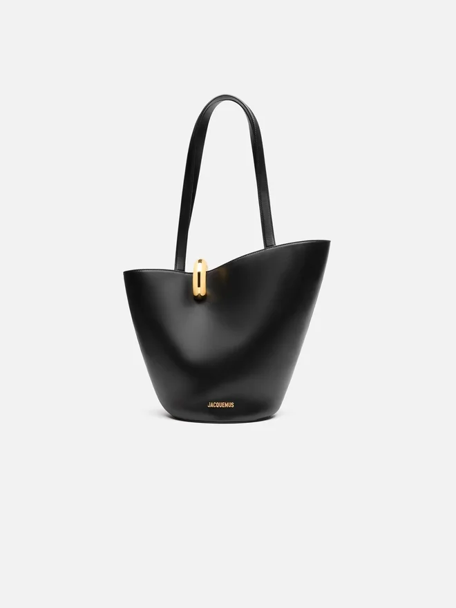 The medium Bambola Medium asymmetric bucket bag The medium Bambola Medium asymmetric bucket bag