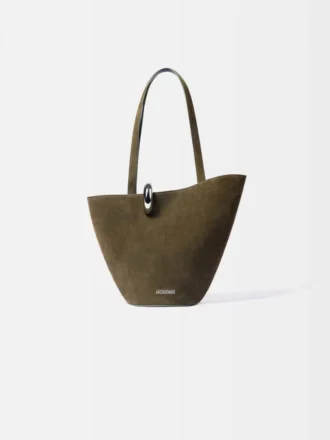 The medium Bambola Medium asymmetric bucket bag