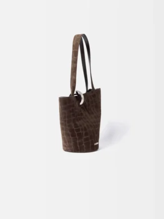 The medium Bambola Medium asymmetric bucket bag The medium Bambola Medium asymmetric bucket bag