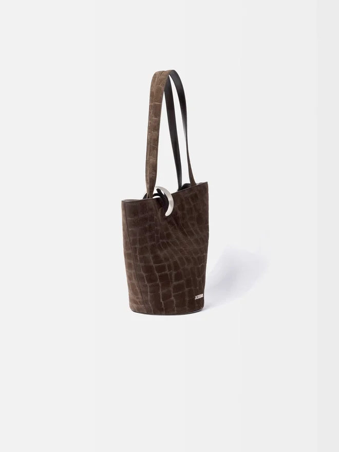 The medium Bambola Medium asymmetric bucket bag The medium Bambola Medium asymmetric bucket bag