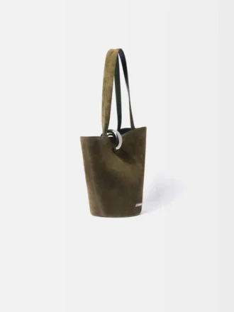 The medium Bambola Medium asymmetric bucket bag