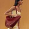 The medium Bambola Medium asymmetric bucket bag The medium Bambola Medium asymmetric bucket bag