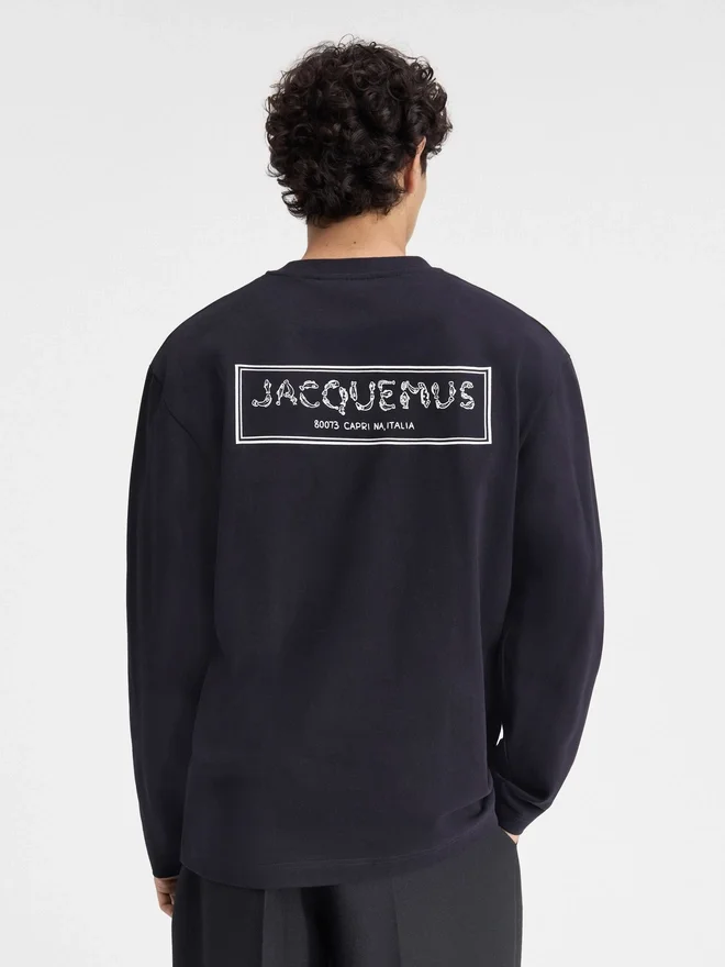 The Merù long-sleeve t-shirt Fisherman logo embroidered long-sleeve t-shirt The Merù long-sleeve t-shirt Fisherman logo embroidered long-sleeve t-shirt