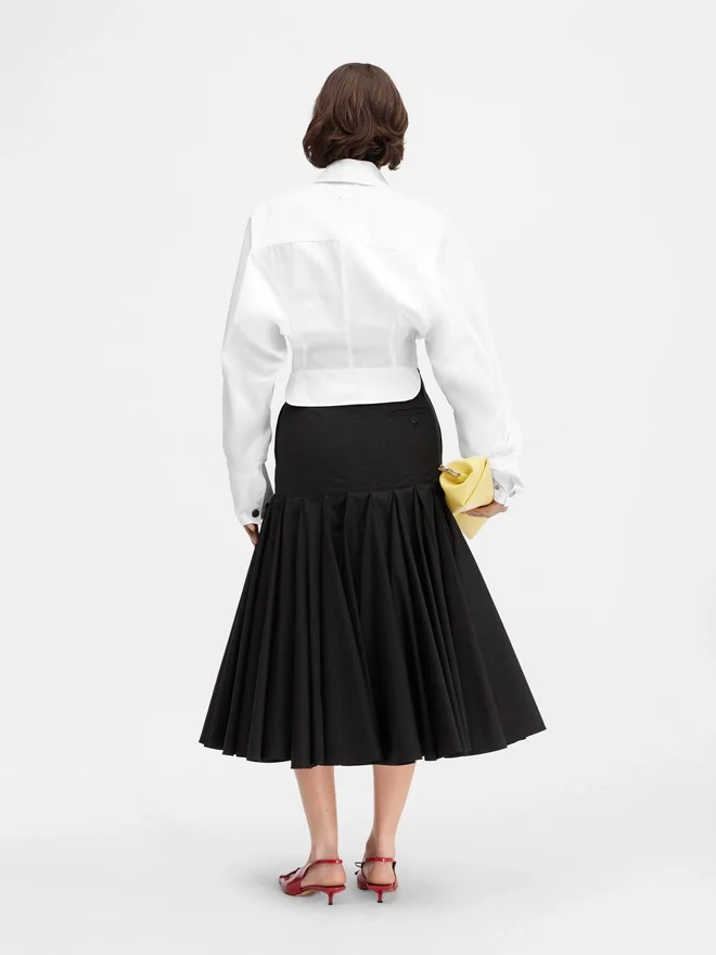 The Mirada shirt Cropped zipper shirt The Mirada shirt Cropped zipper shirt