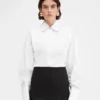 The Mirada shirt Cropped zipper shirt The Mirada shirt Cropped zipper shirt