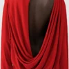 The Mistral dress Cowl-back dress