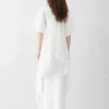 The Mistral knit dress Draped short-sleeve dress