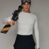 The mock-neck top Jacquemus + Nike Long-sleeve top – Jacquemus + Nike collaboration
