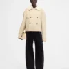The Mojave jacket Double-breasted shearling jacket