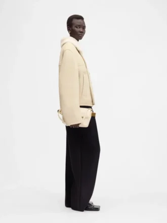 The Mojave jacket Double-breasted shearling jacket